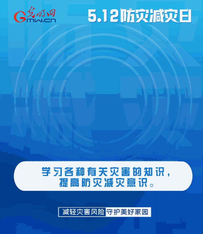【動態(tài)海報】減輕災害風險，從這10個字開始