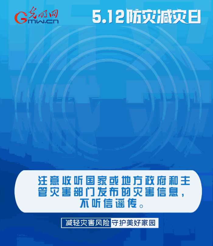 【動態(tài)海報】減輕災害風險，從這10個字開始
