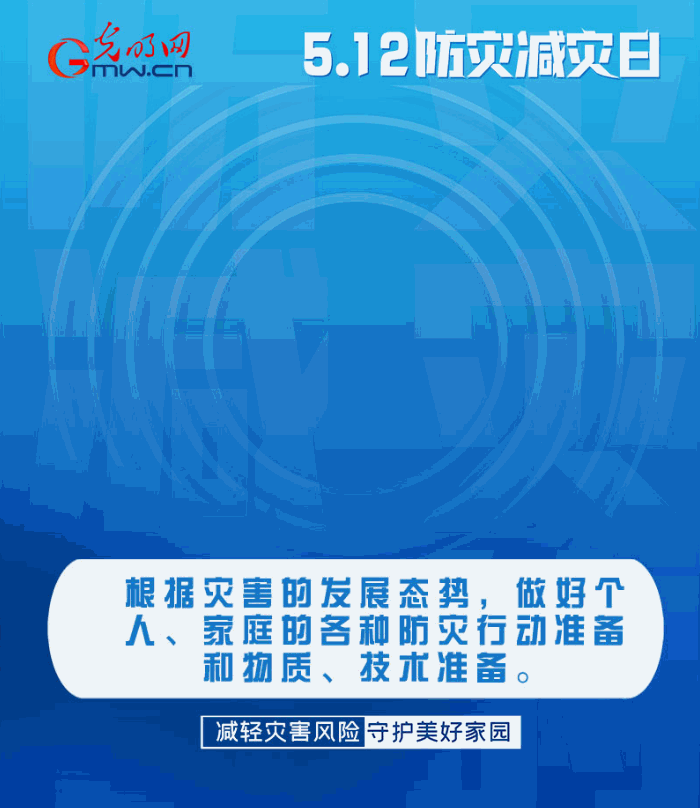 【動態(tài)海報】減輕災害風險，從這10個字開始