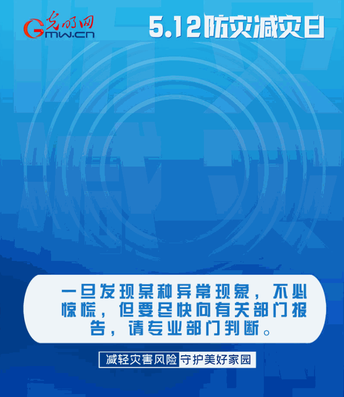 【動態(tài)海報】減輕災害風險，從這10個字開始