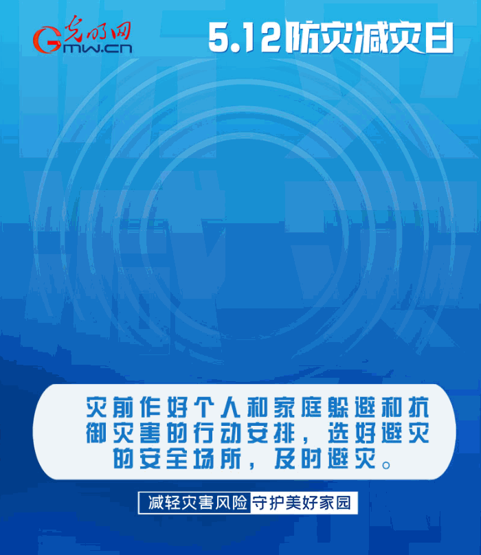 【動態(tài)海報】減輕災害風險，從這10個字開始