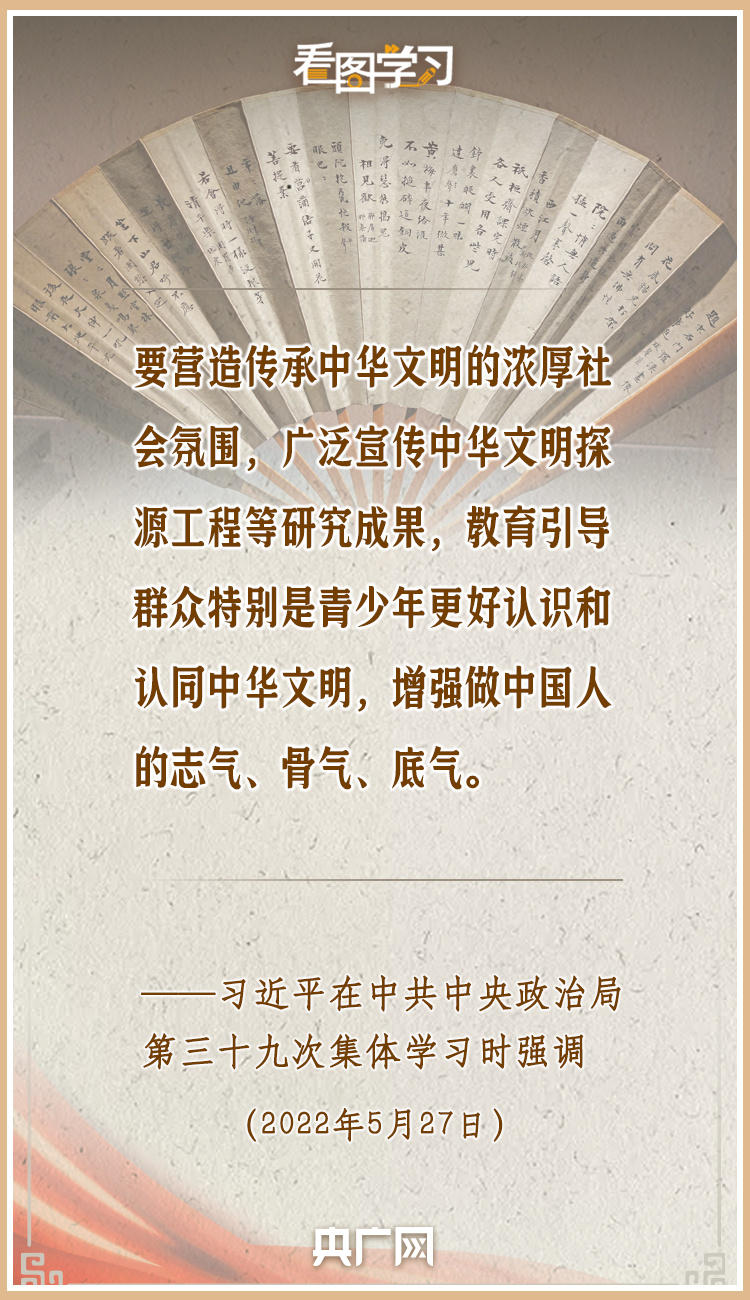 看圖學(xué)習(xí)|把中國文明歷史研究引向深入