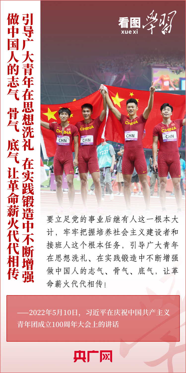 看圖學(xué)習(xí)丨樹立正確的世界觀、人生觀、價值觀，走好人生道路