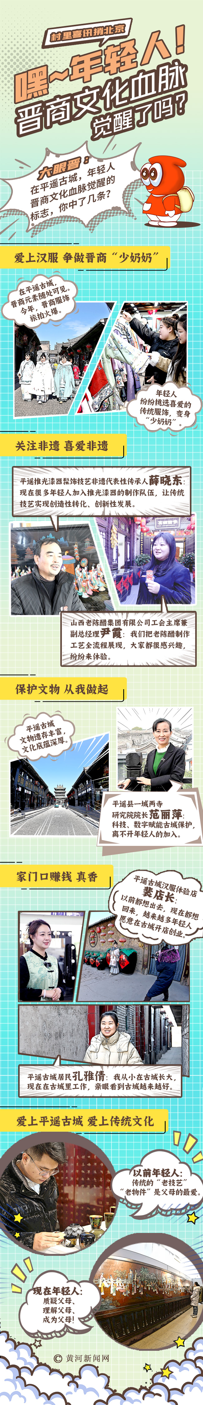 村里喜訊捎北京 | 創(chuàng)意漫畫(huà)：嘿，年輕人！晉商文化血脈覺(jué)醒了嗎？