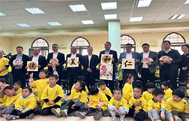 圖為2023“中華文化大樂(lè)園—埃及開羅營(yíng)”閉幕式活動(dòng)現(xiàn)場(chǎng)。主辦方供圖