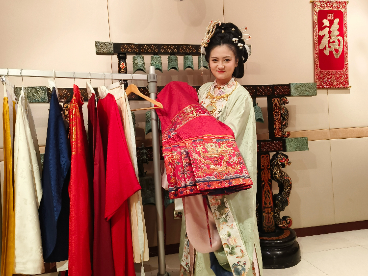 馬耳他中國文化中心的漢服展示。馬耳他中國文化中心供圖