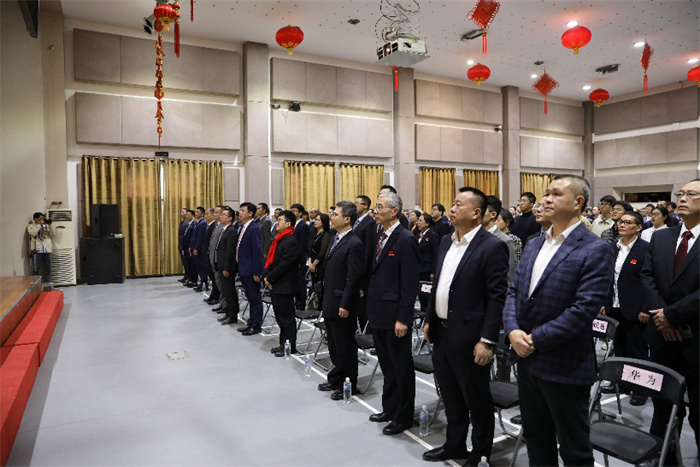 “溫暖迎春·共慶中國(guó)年”活動(dòng)現(xiàn)場(chǎng)。中國(guó)駐阿爾及利亞大使館供圖