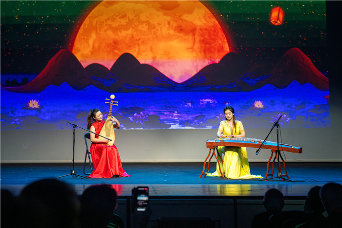  現(xiàn)場表演。中國駐希臘大使館供圖