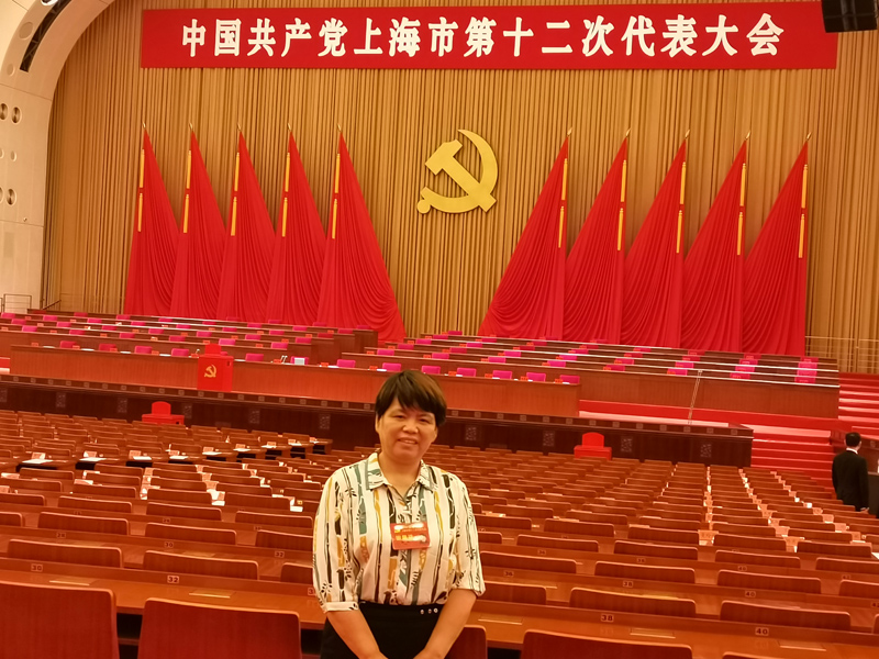 黨代表施鳳。受訪者供圖