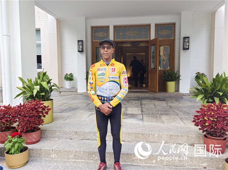 9月6日，卡里姆·穆斯塔在摩洛哥駐華大使官邸。人民網(wǎng)記者 王晶攝