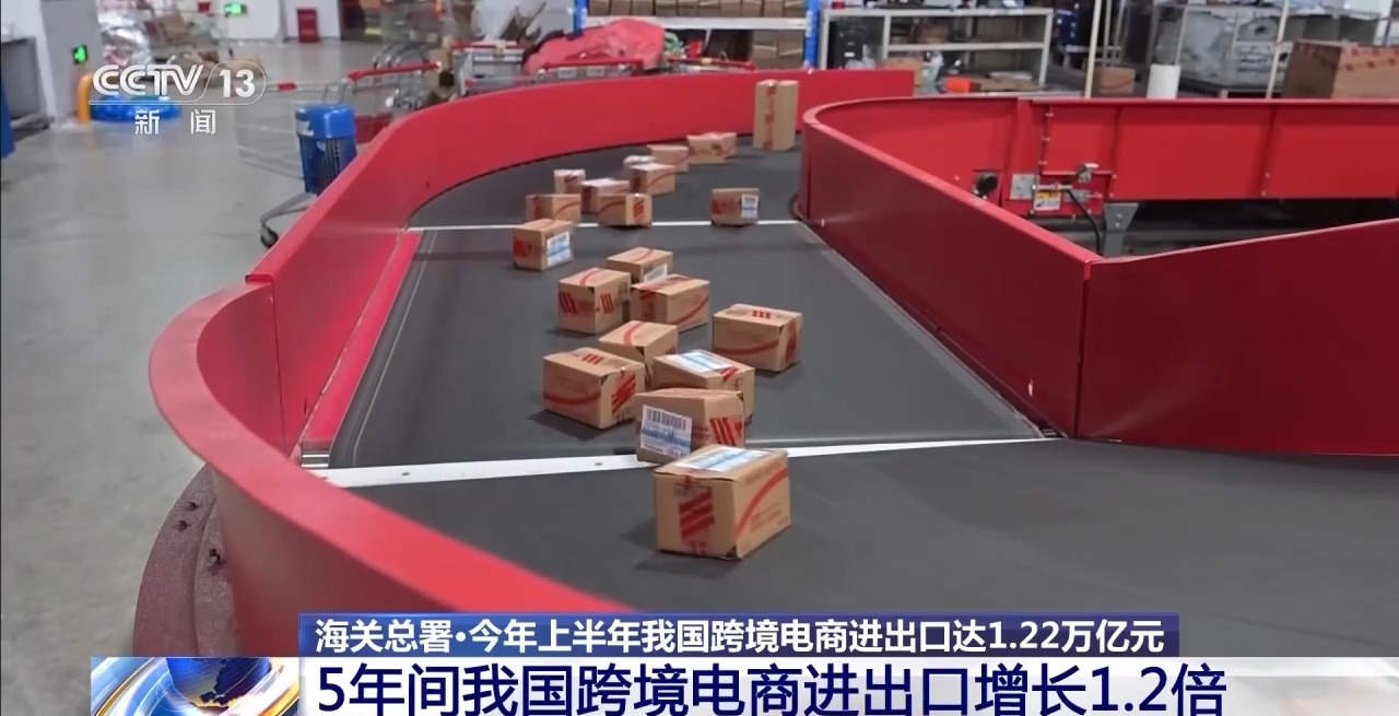 半年“跨”出1.22萬億元！我國跨境電商這樣跑出“加速度”