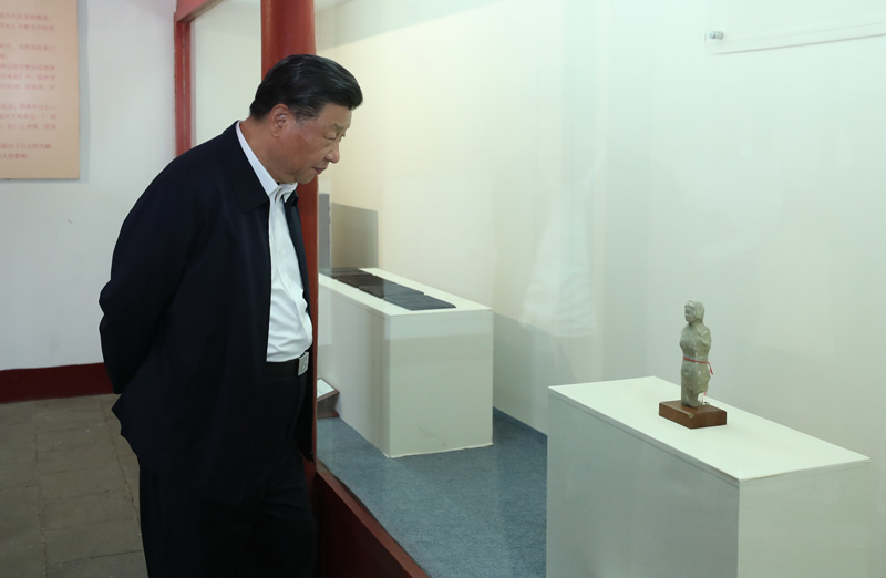 2021年5月12日，習(xí)近平總書記在南陽市考察東漢醫(yī)學(xué)家張仲景的墓祠紀(jì)念地醫(yī)圣祠。