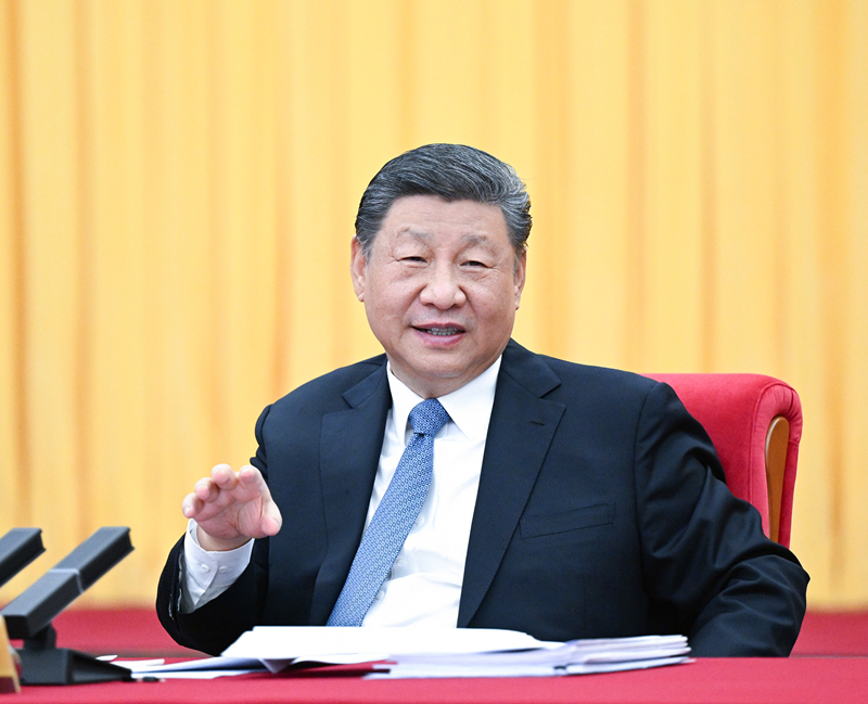 2025年3月6日，習(xí)近平總書記看望參加全國(guó)政協(xié)十四屆三次會(huì)議的民盟、民進(jìn)、教育界委員，并參加聯(lián)組會(huì)。